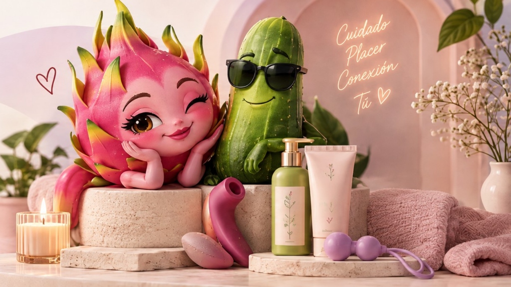 Pitaya y Pepino — Cuidado, Placer y Conexión en la Intimidad